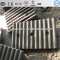 Jaw Crusher Wearing Parts fixed jaw plate